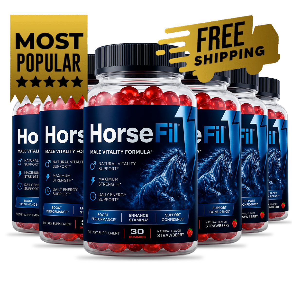 HorseFil 6 bottle package — 180 day supply